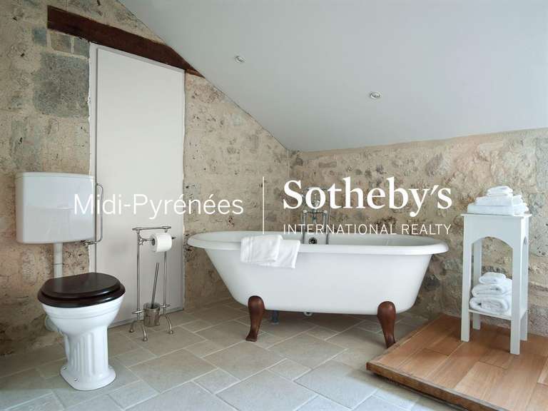 Castle Saint-Caprais-de-Lerm - 8 bedrooms - 1000m²