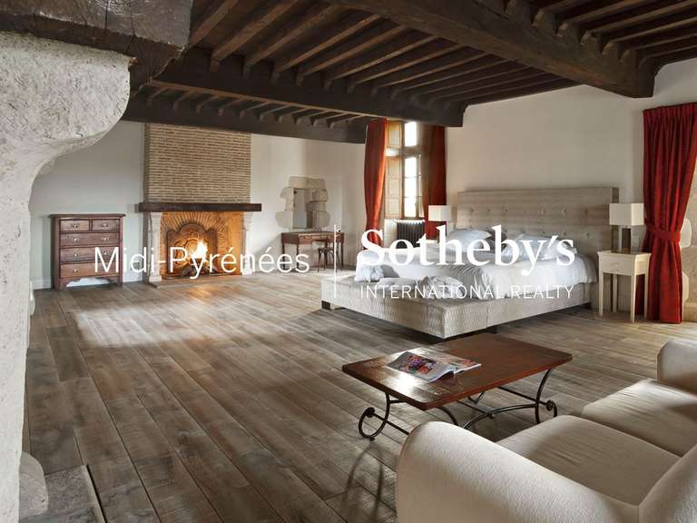 Castle Saint-Caprais-de-Lerm - 8 bedrooms - 1000m²