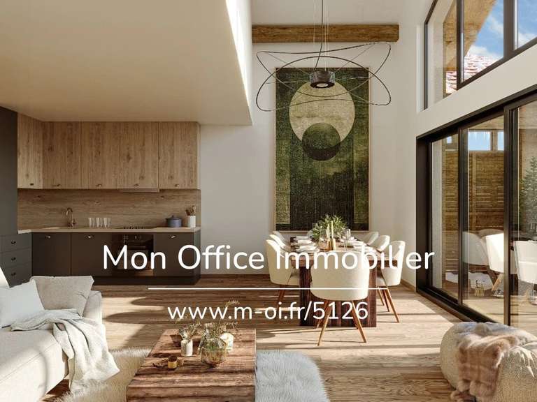 Appartement Saint-Chaffrey - 3 chambres - 82m²