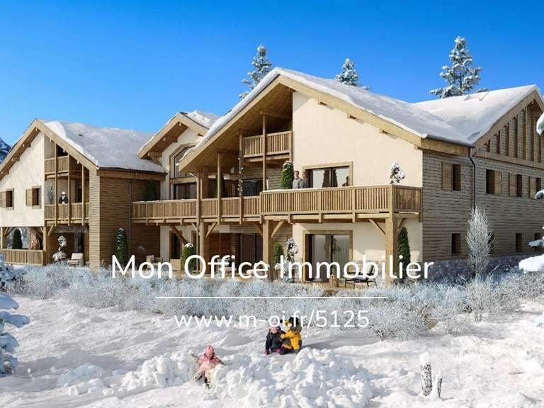 Appartement Saint-Chaffrey - 2 chambres - 56m²