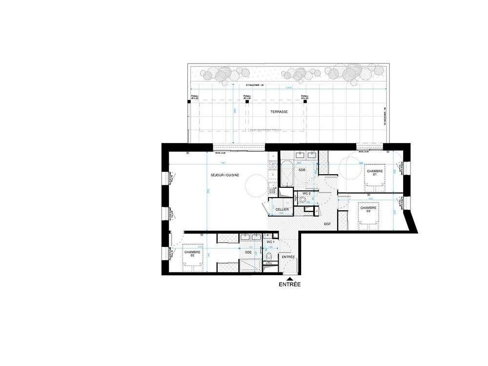 Appartement Saint-Clément-de-Rivière