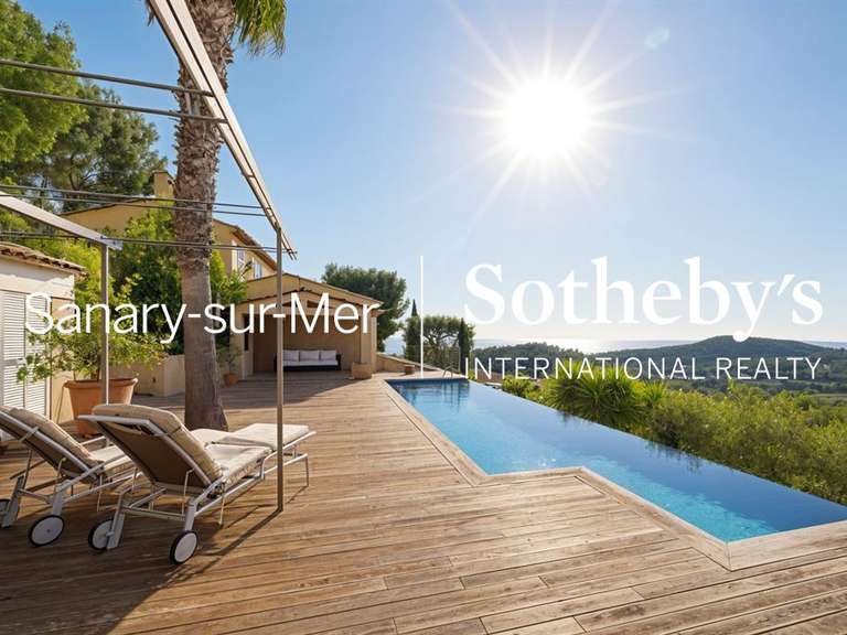 Maison avec Vue sur mer Saint-Cyr-sur-Mer - 5 chambres - 227m²