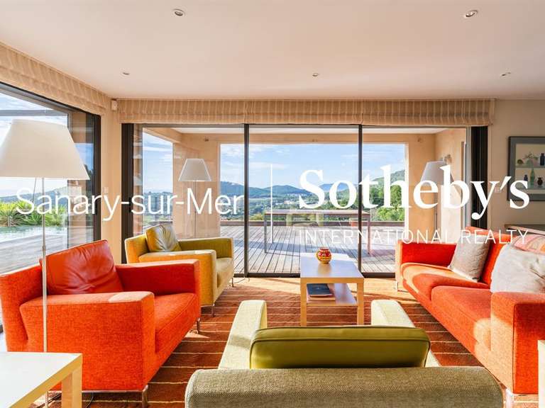 Maison avec Vue sur mer Saint-Cyr-sur-Mer - 5 chambres - 227m²