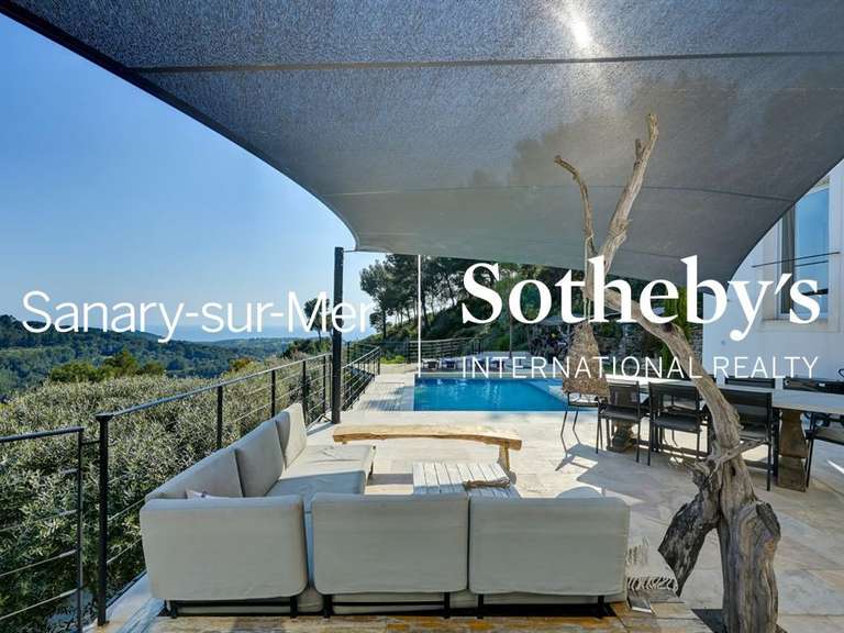 Maison avec Vue sur mer Saint-Cyr-sur-Mer - 5 chambres - 220m²