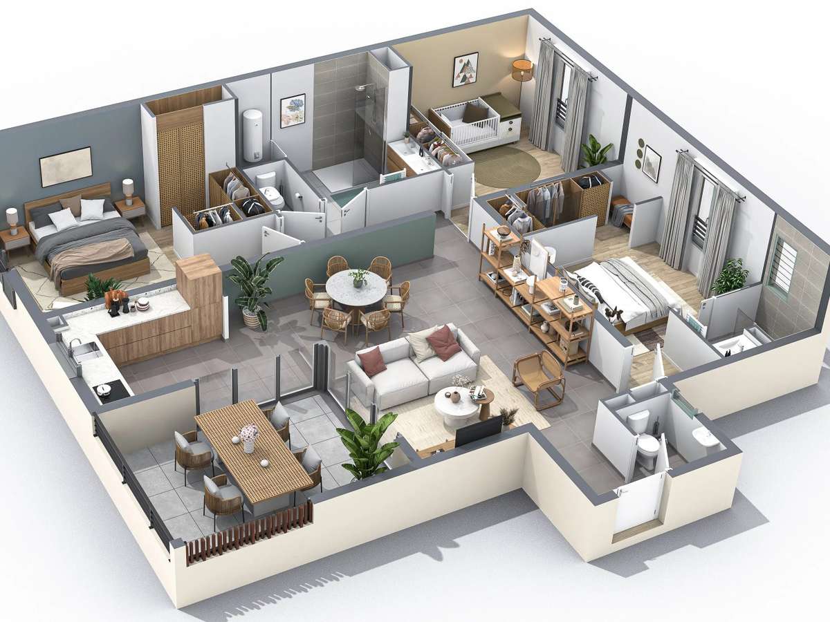 Apartment Saint-Denis