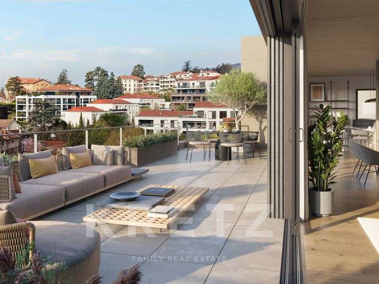 Apartment Saint-Didier-au-Mont-d'Or - 4 bedrooms - 140m²