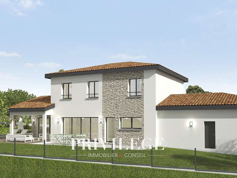 Land Saint-Didier-au-Mont-d'Or - 966m²