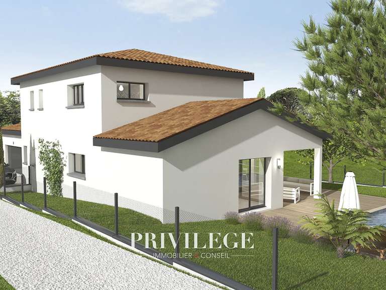 Land Saint-Didier-au-Mont-d'Or - 966m²