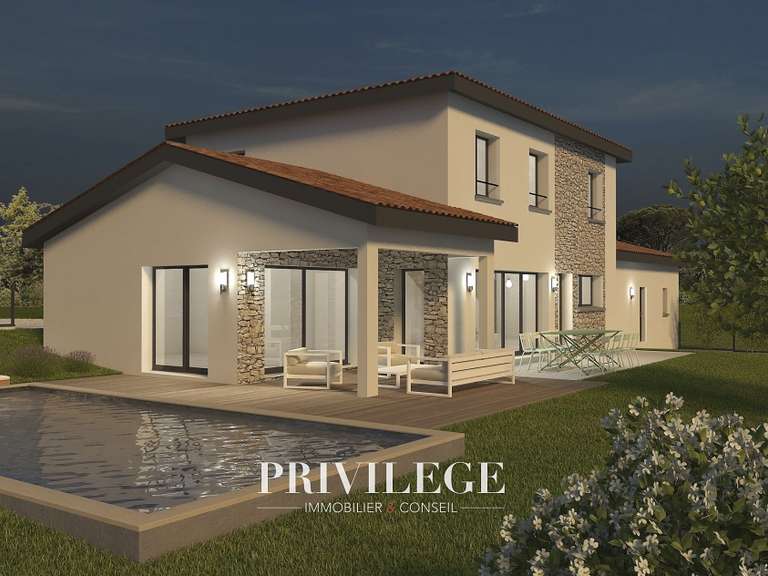 Land Saint-Didier-au-Mont-d'Or - 966m²