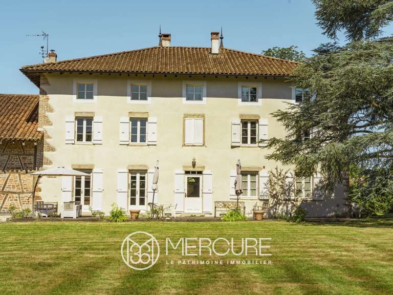 Maison Saint-Didier-d'Aussiat - 5 chambres - 537m²