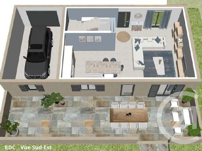 Maison Saint-Florent - 3 chambres - 106m²