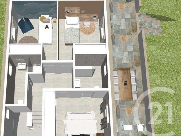 Maison Saint-Florent - 3 chambres - 106m²