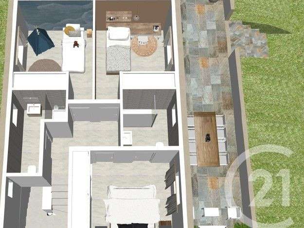 Maison Saint-Florent - 3 chambres - 106m²