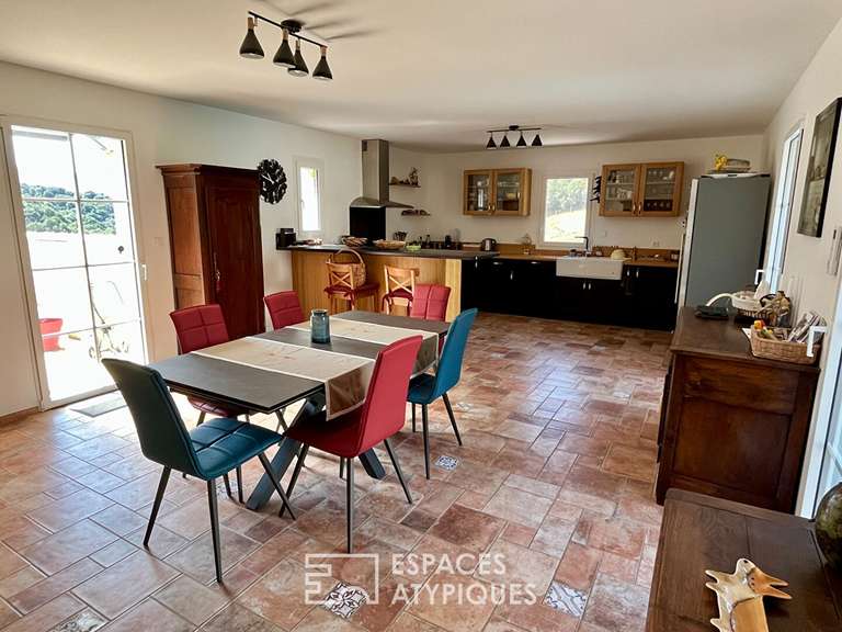 Maison Saint-Fortunat-sur-Eyrieux - 5 chambres - 200m²