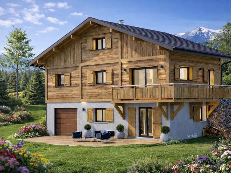 Chalet Saint-Gervais-les-Bains - 3 chambres - 155m²