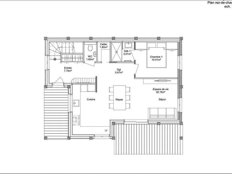 Maison Saint-Gervais-les-Bains - 3 chambres