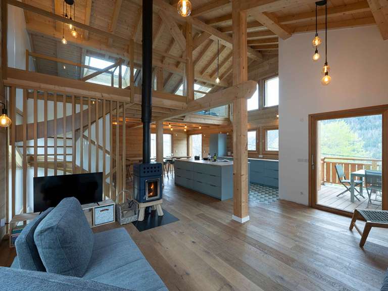 Maison Saint-Gervais-les-Bains - 5 chambres - 188m²