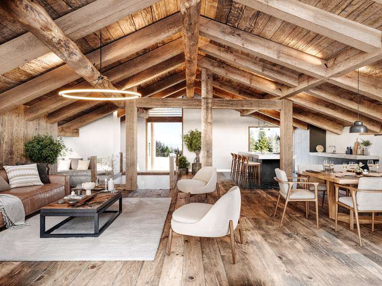 Maison Saint-Gervais-les-Bains - 4 chambres - 210m²