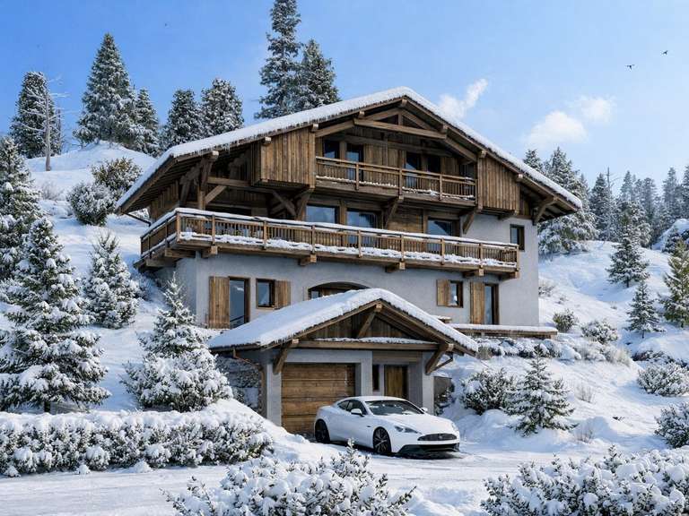 Maison Saint-Gervais-les-Bains - 5 chambres - 273m²