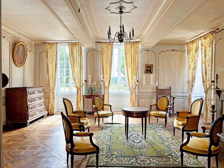 Manoir Saint-Hilaire-du-Harcouët - 6 chambres - 510m²