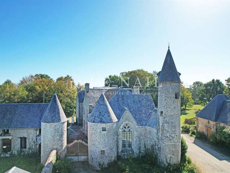 Manoir Saint-Hilaire-du-Harcouët - 6 chambres - 510m²