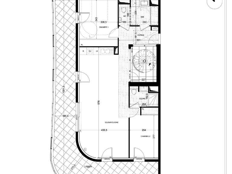 Appartement Saint-Jean-de-Védas - 2 chambres - 83m²