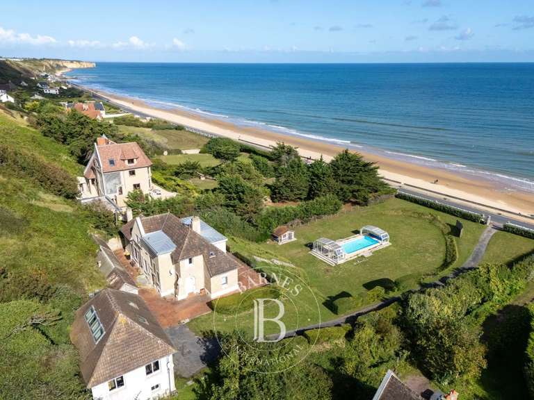 Maison avec Vue sur mer Saint-Laurent-sur-Mer - 7 chambres - 323m²