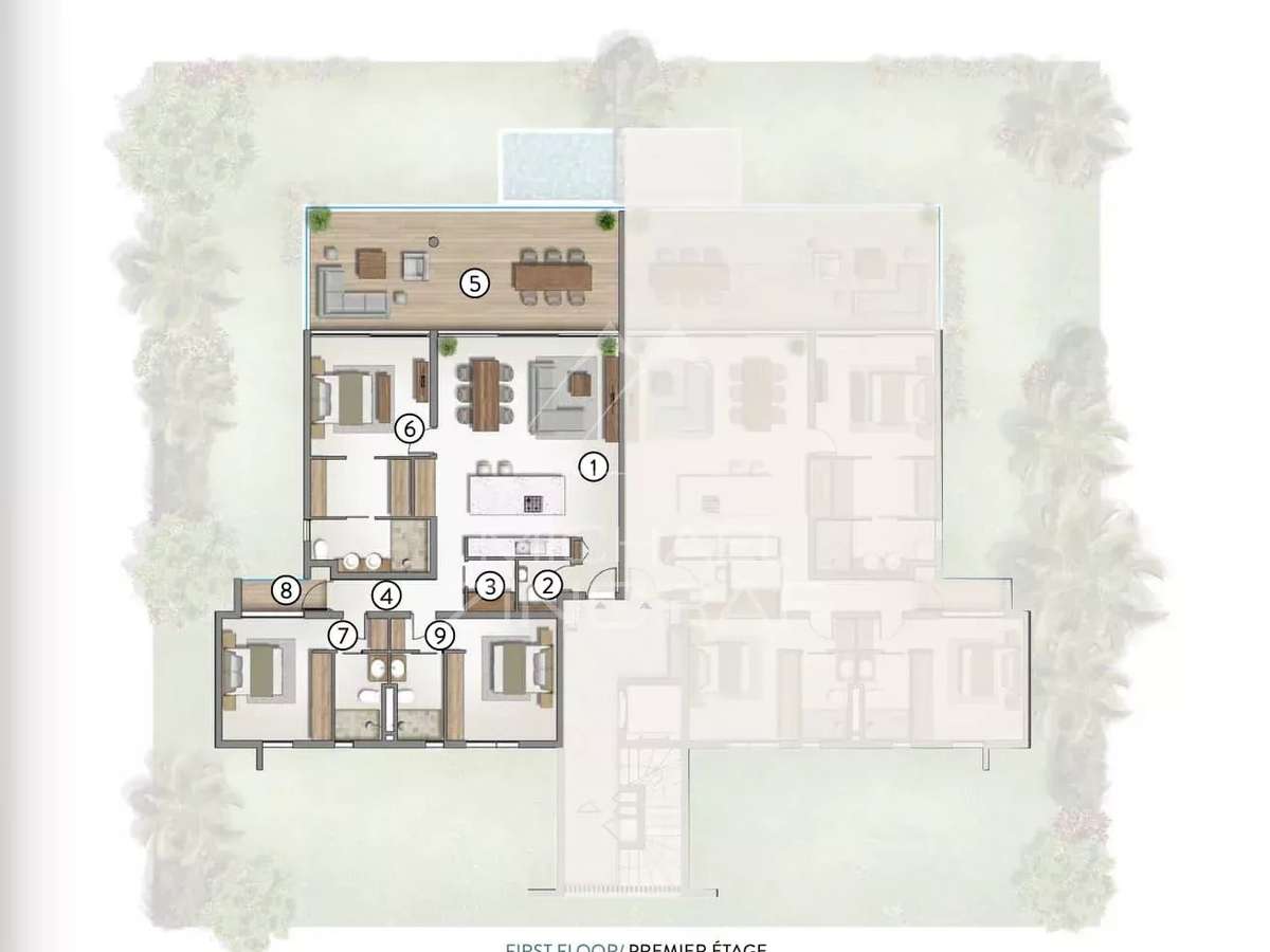 Apartment Saint-Leu