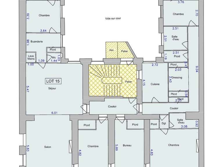 Appartement Saint-Malo - 5 chambres - 218m²