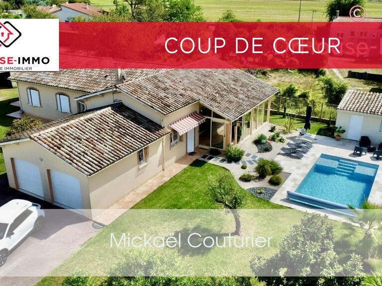 Villa Saint-Marcel-lès-Valence - 5 chambres - 162m²
