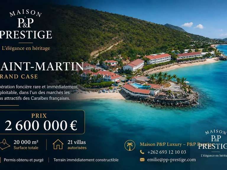 Terrain Saint-Martin - 20000m²