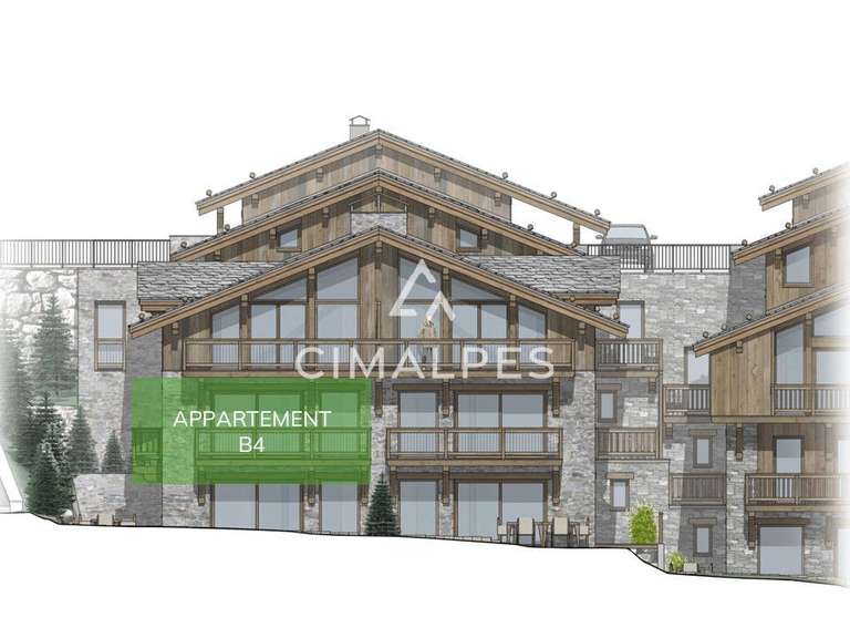 Appartement Saint-Martin-de-Belleville - 3 chambres - 90m²