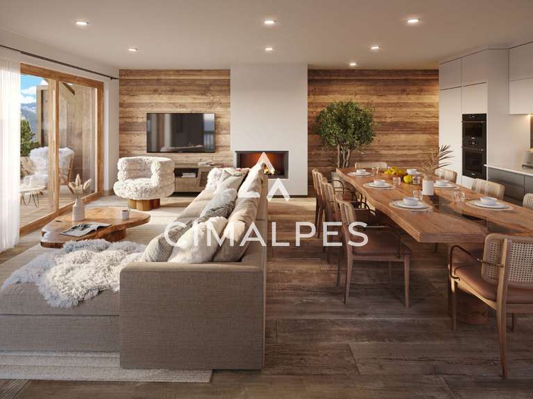 Apartment Saint-Martin-de-Belleville - 3 bedrooms - 90m²