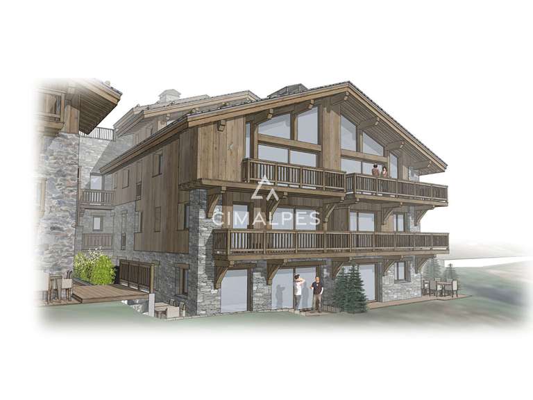 Apartment Saint-Martin-de-Belleville - 3 bedrooms - 99m²