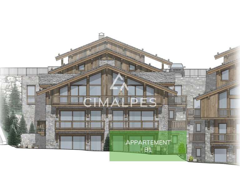 Appartement Saint-Martin-de-Belleville - 3 chambres - 93m²