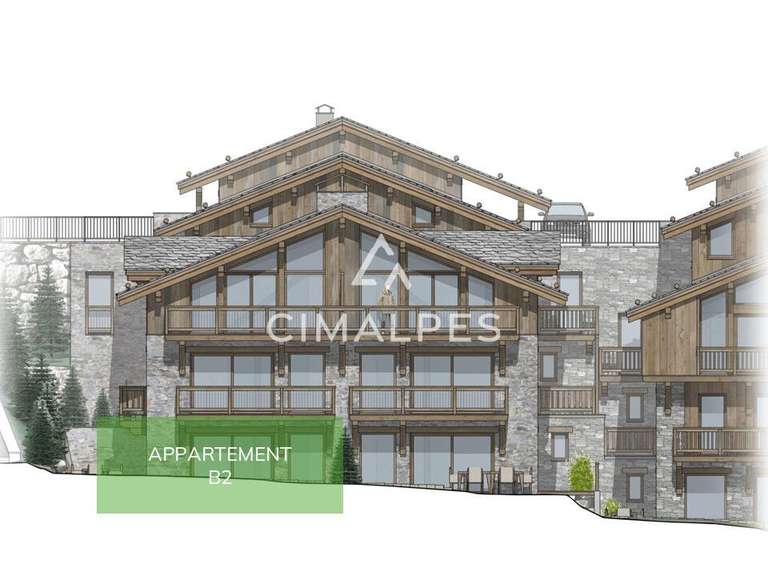 Appartement Saint-Martin-de-Belleville - 3 chambres - 90m²