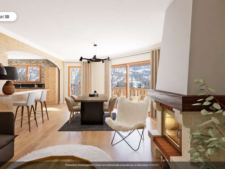 Maison Saint-Martin-de-Belleville - 5 chambres - 195m²