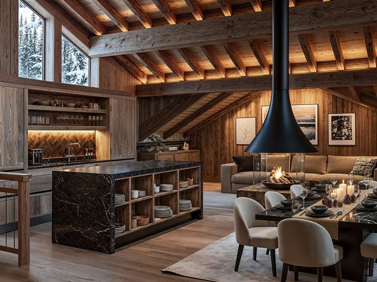 Maison Saint-Martin-de-Belleville - 4 chambres - 237m²