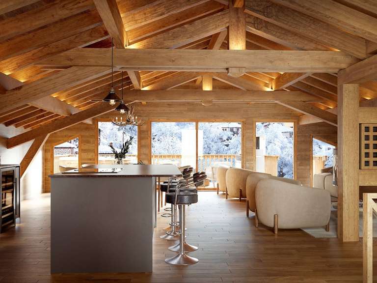 Maison Saint-Martin-de-Belleville - 4 chambres - 208m²