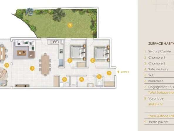 Appartement Saint-Paul