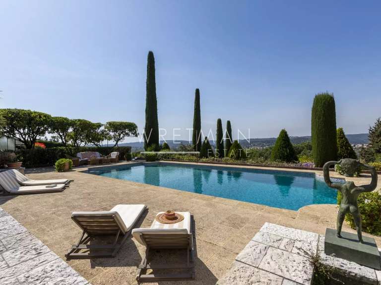 House with Sea view Saint-Paul-de-Vence - 6 bedrooms - 215m²