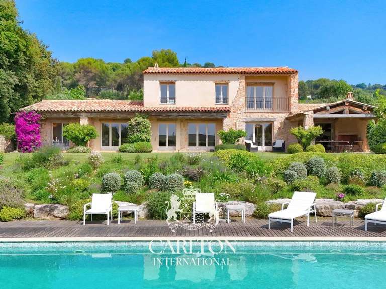 Villa with Sea view Saint-Paul-de-Vence - 5 bedrooms - 260m²