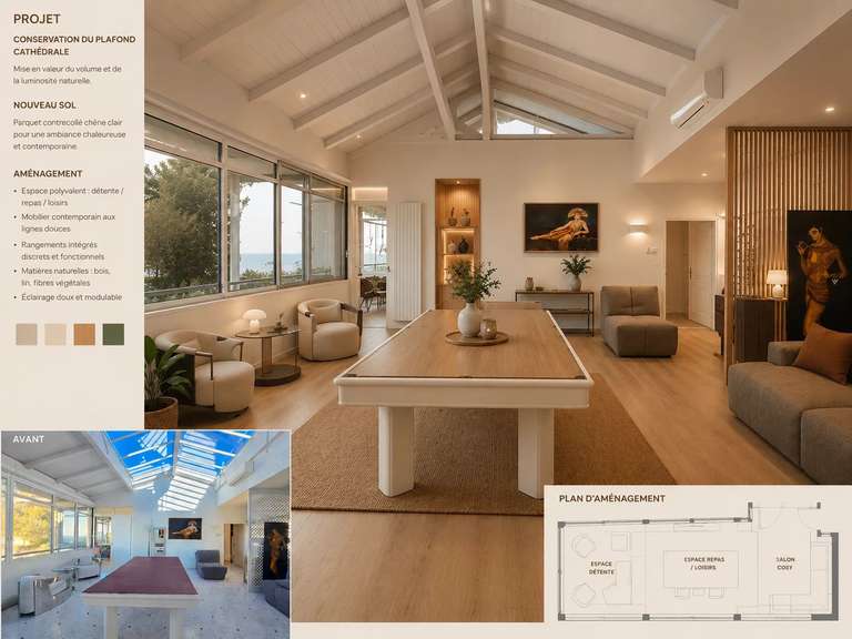 Appartement avec Vue sur mer Saint-Raphaël - 3 chambres - 216m²