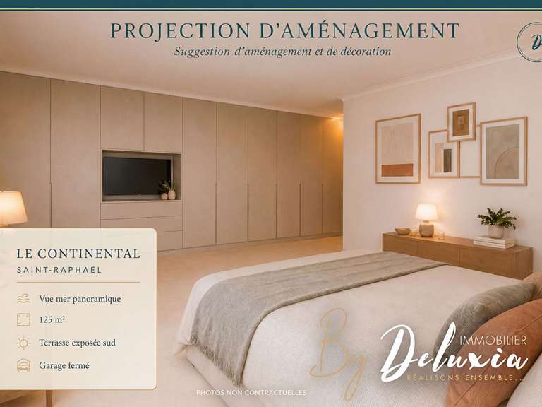 Apartment with Sea view Saint-Raphaël - 2 bedrooms - 125m²