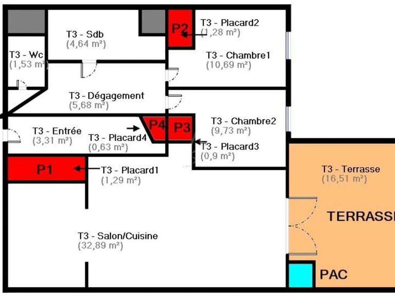 Appartement avec Vue sur mer Saint-Raphaël - 2 chambres
