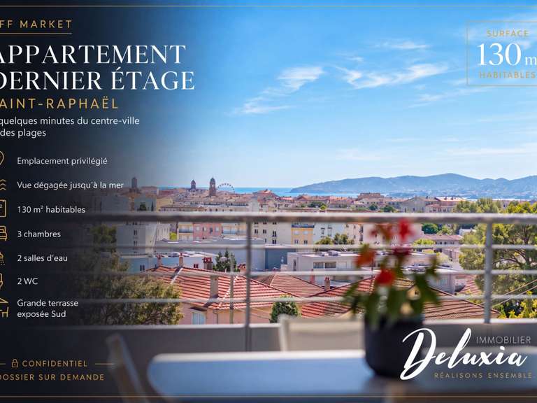 Appartement Saint-Raphaël - 3 chambres - 130m²