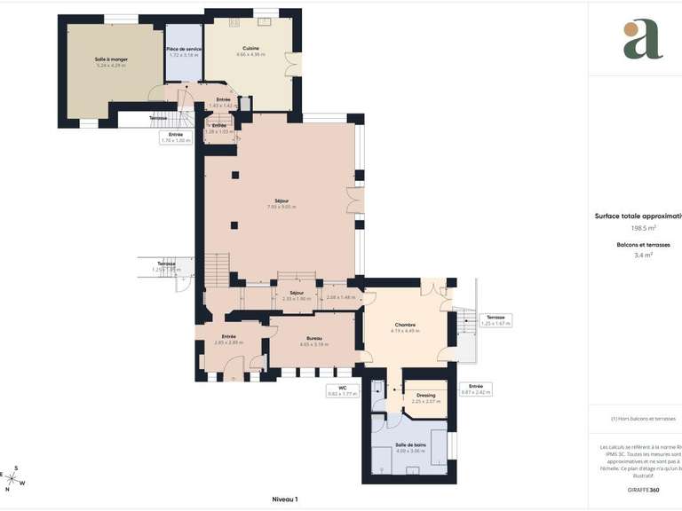 Maison Saint-Raphaël - 4 chambres - 300m²