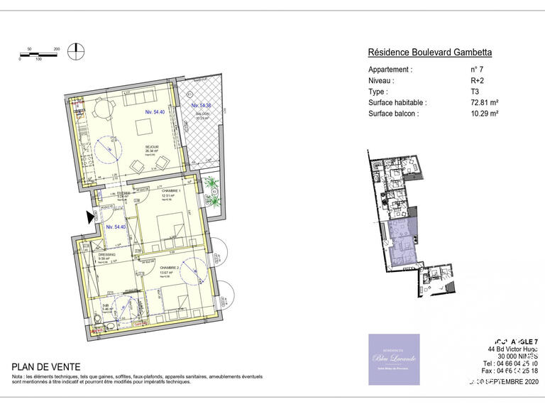 Apartment Saint-Rémy-de-Provence - 2 bedrooms - 72m²