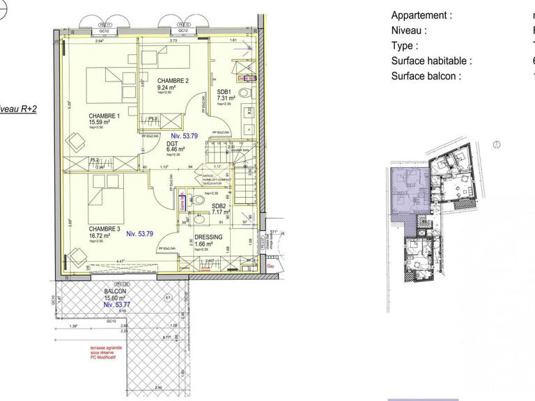 Apartment Saint-Rémy-de-Provence - 3 bedrooms - 130m²