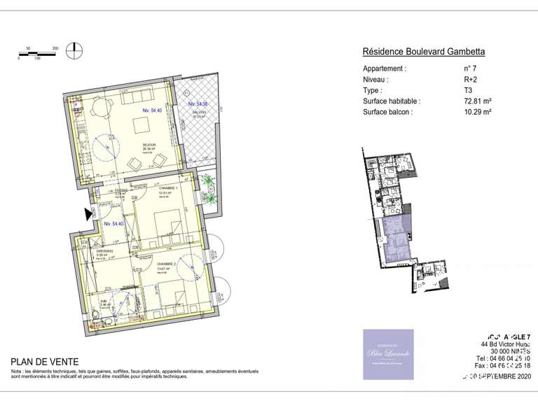 Appartement Saint-Rémy-de-Provence - 2 chambres - 72m²